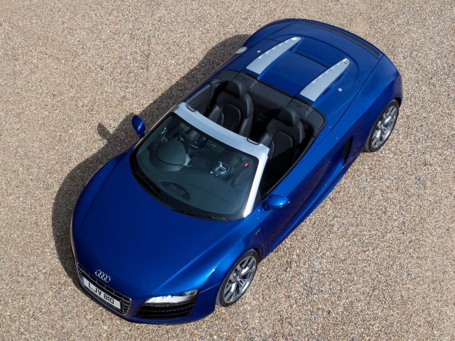  Audi R8 V10 Spyder 2010 года  (UK) (фото 14 из 23)